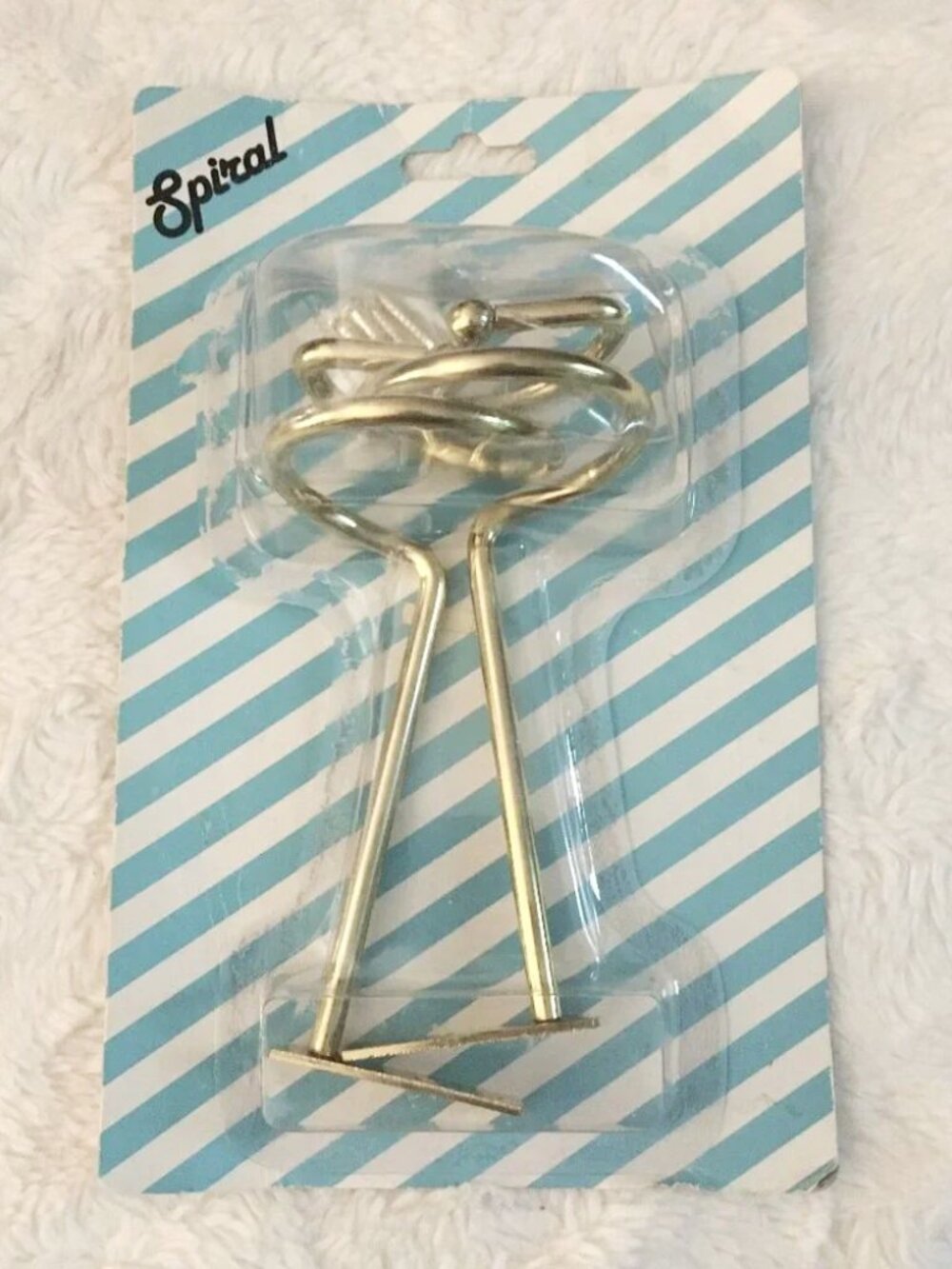 NWT Bouclair Gold Curtain Brackets Set | Hollywood Regency Decor